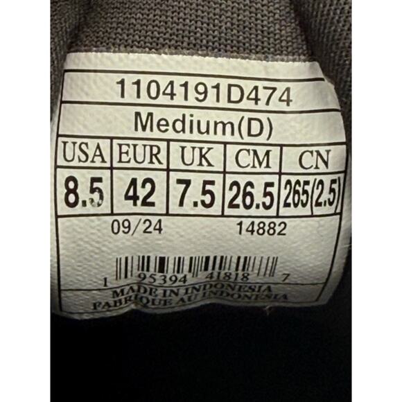 Brooks Glycerin 21 Mens 8.5 D Shoes Blue Running 1104191D474 Sneaker Gym - Picture 5 of 6